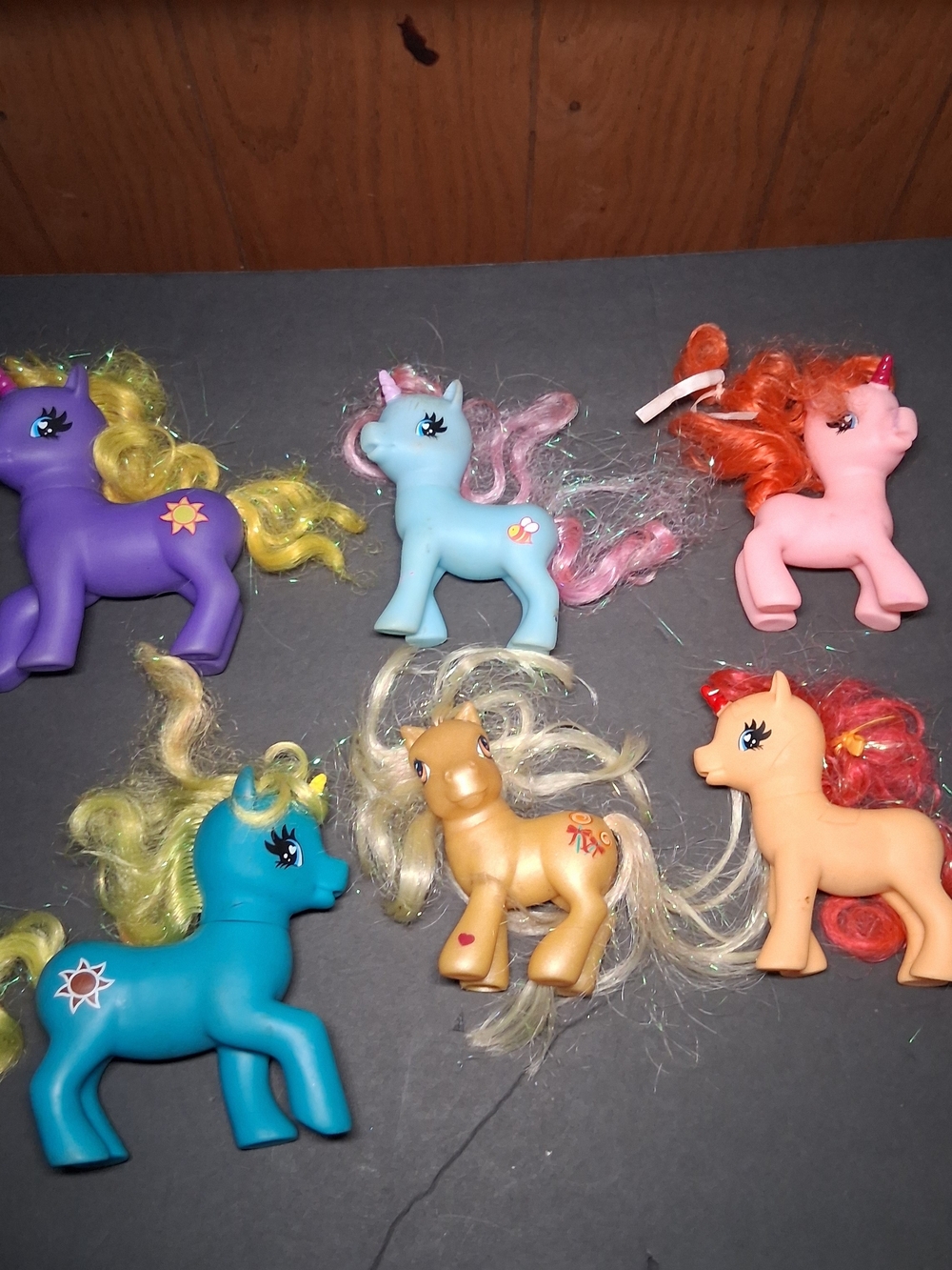 Mixed Lot of 6 My Little Pony Dolls Toys